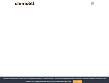 Tablet Screenshot of clemcott.com